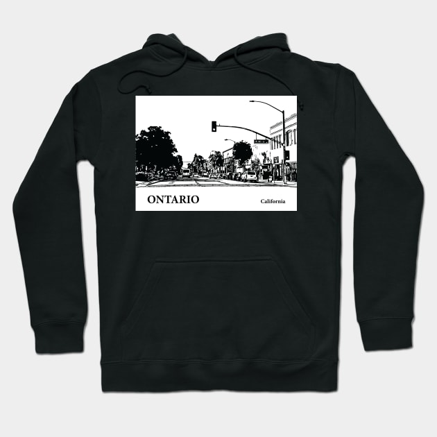 Ontario - California Hoodie by Lakeric